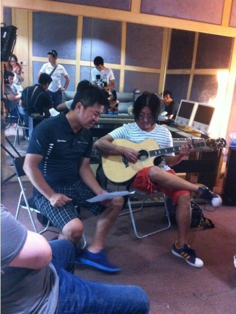 满文军带队天浩盛世商讨“金钟奖”参赛曲目