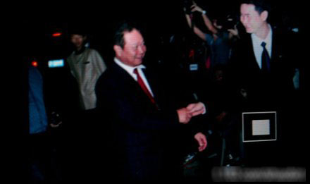 晶刚南沙大婚 广东省前副省长汤炳权到达