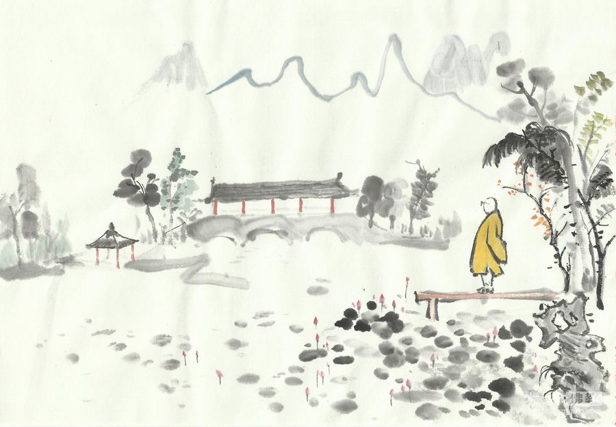 [禅意漫画]慈言爱语--大和尚的小语录