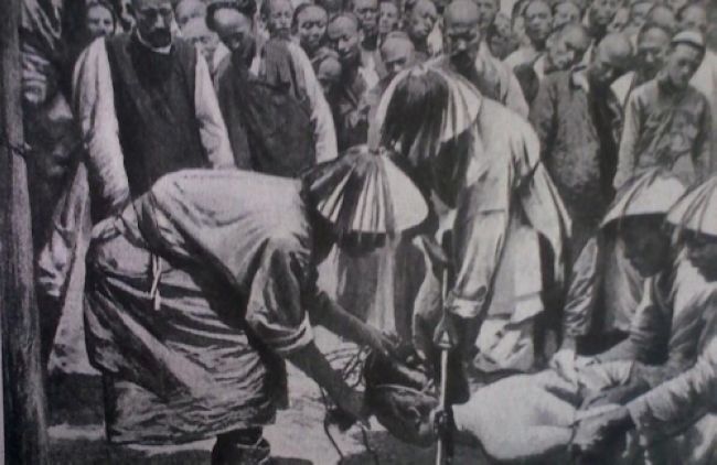 八国联军北京屠杀国人数十万