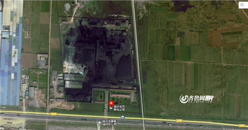 临沂治污:10家被关停企业的厂区卫星影像(图)