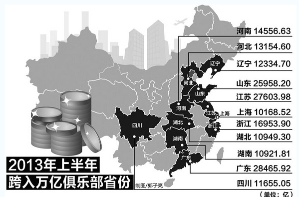 河间GDP_2014年各省GDP排名台湾险被河北超越 9省人均破1万美元