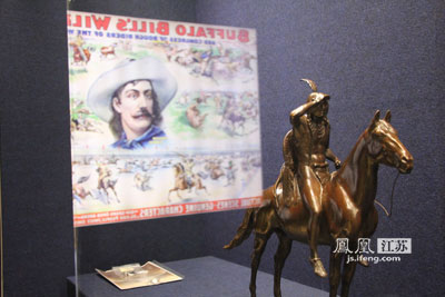 铜塑美国西部展来宁 美国西部大开发的故事讲