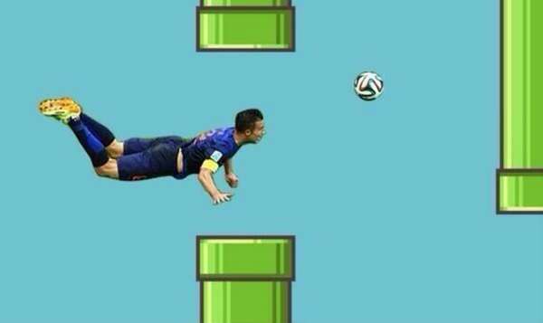 西班牙1-5荷兰:网友恶搞范佩西头球 飞越里约菊