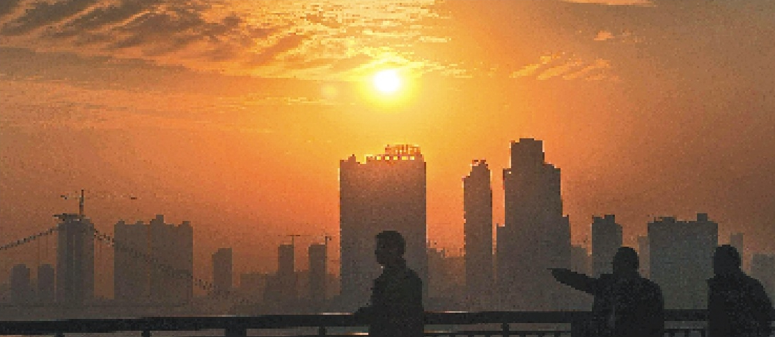 武汉解除雾霾预警 空气质量好转属轻度污染