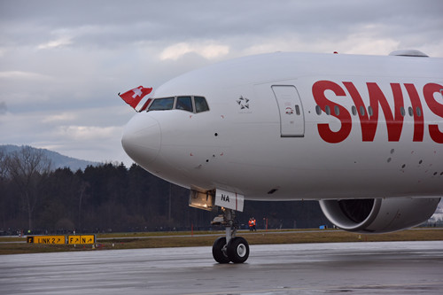 瑞士国际航空公司接收首架波音777-300ER飞