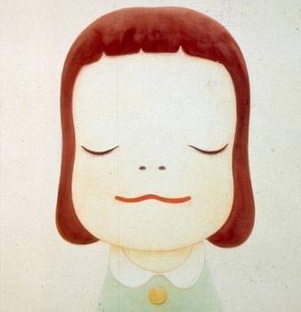 奈良美智笔下的那个邪恶叛逆的女孩安静了