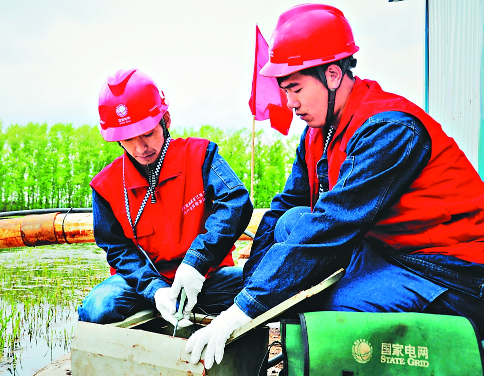 <em>电力</em><em>红马甲</em>助力保苗战役_黑龙江频道_凤凰