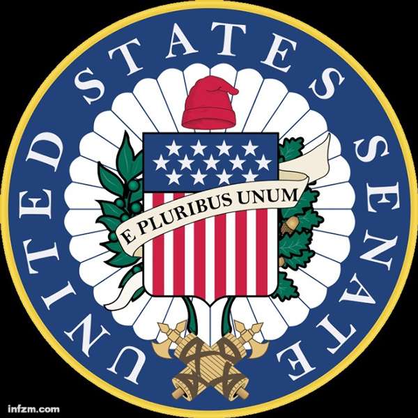 美国参议院的徽章(南方周末资料图/图)