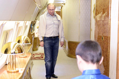 普京专机内部曝光