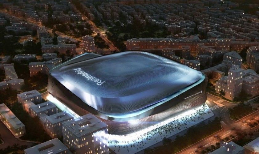 伯纳乌新主场造型曝光 4亿欧元打造世界第一球场
