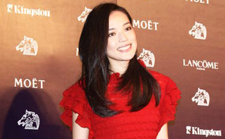 [高清]舒淇红装出席金马影展发布会 获导演赞誉