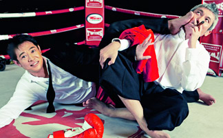 [高清]《龙门飞甲》登GQ杂志 徐克李连杰拍搞怪大片