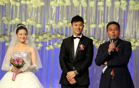 周海滨婚礼现场