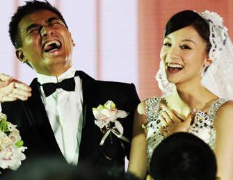 现场：陈龙章龄之上海大婚