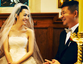 姚晨新西兰幸福再婚 内场图曝光