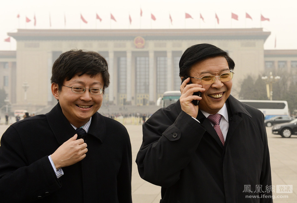 姜大明出任国土资源部部长 朋友电话祝贺