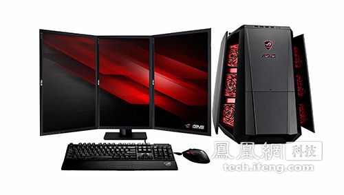 华硕ROG最新游戏台式电脑亮相WGT2013-品牌