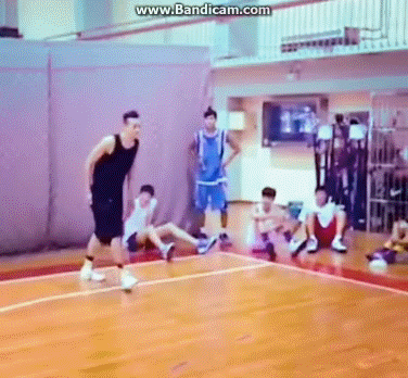 篮球风云  这段时间正好是国内篮球淡季,不过一张gif动图却让球迷们有