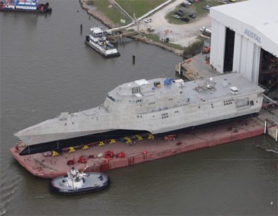 美高调宣布濒海战斗舰巡逻南海 侦察中方行动