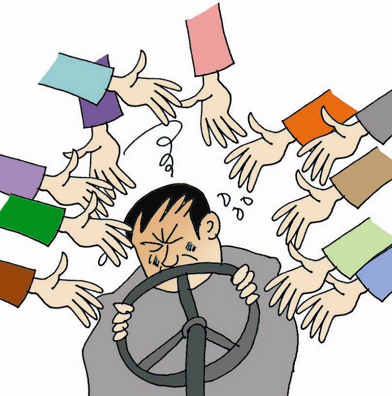 为拉私活司机关掉GPS 油罐车撞护栏暴露行踪