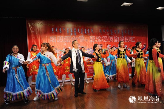 民族团结一家亲--颁金节、那达慕歌舞汇文化活