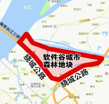 南京河西鱼嘴南岸打造居住休闲区