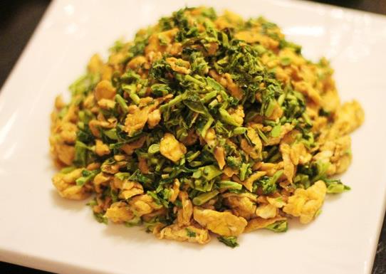 香椿头炒鸡蛋_江苏频道_凤凰网