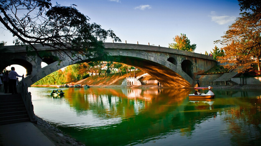 走近中国最早的石拱桥--河北赵州桥_河南频道_凤凰网