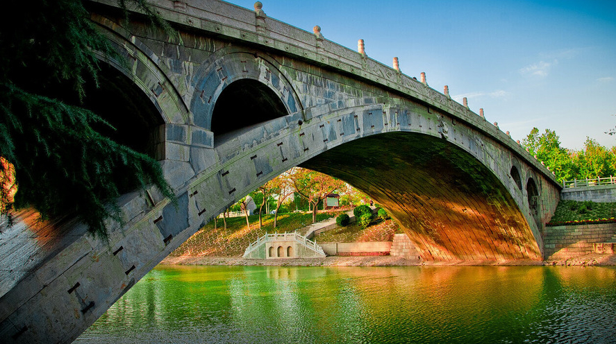 走近中国最早的石拱桥--河北赵州桥_河南频道_凤凰网