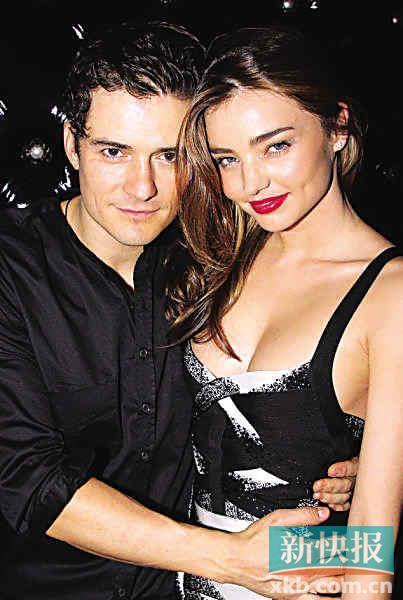 米兰达与“精灵王子”布鲁姆宣布离婚 6年情断