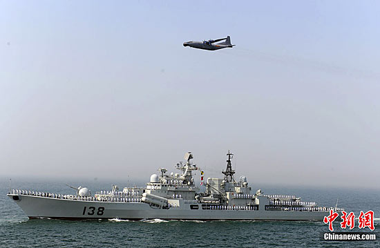 中国海军副参谋长:俄海军钦佩中方火炮射击技