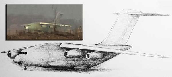 资料图:运20现身,网友称是送给西方的圣诞礼物。