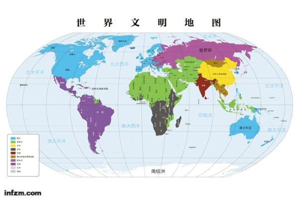 易中天版世界文明图(南方周末资料图)