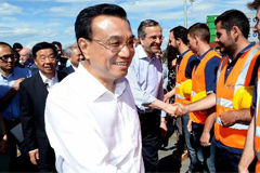 李克强在希腊活动照片