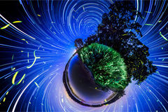 北美星空全景图