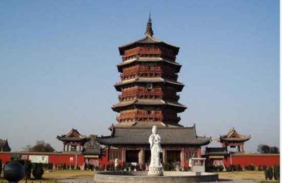 古代杰出的高层建筑 中国的十大名塔