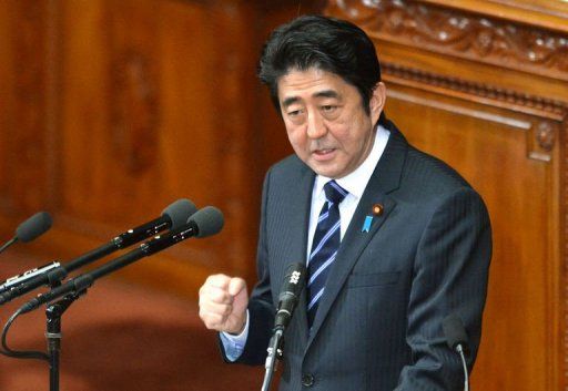 资料图：日本首相安倍晋三src=