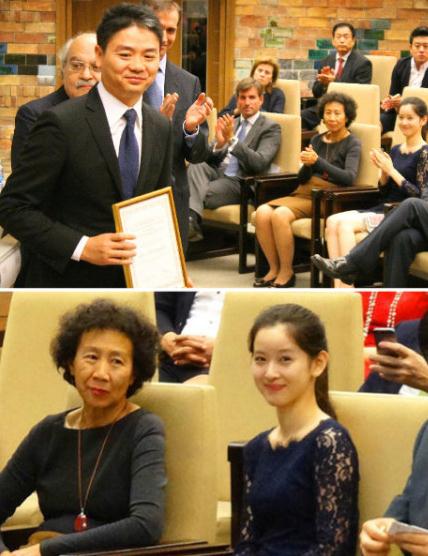 疑似 刘强东 前妻与 儿子 被扒出 曝奶茶甘当后妈