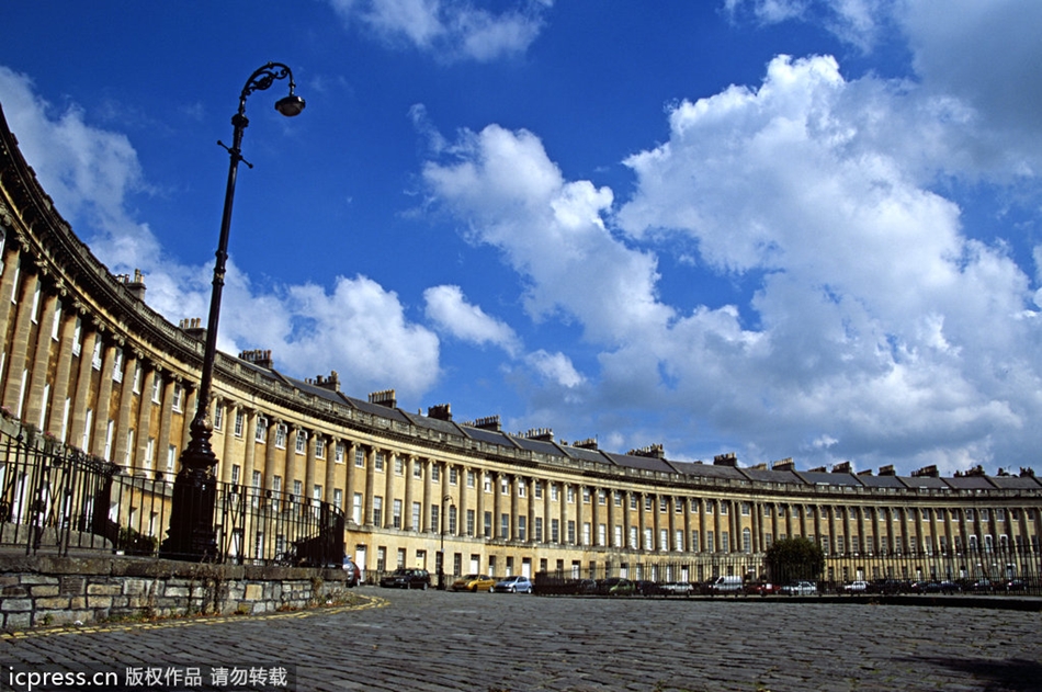 英国巴斯小镇+走进狄更斯笔下的美丽景致