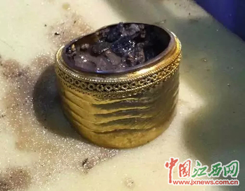 南昌西汉海昏候墓 挖出黄金堆  专家推测为朝廷