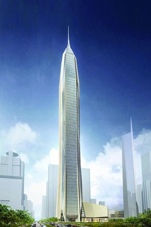 中国当代十大建筑评选之深圳 平安国际金融中