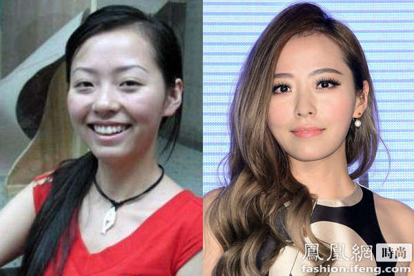 眼妆前后惊人对比 6步骤让双眼放大两倍_海南频道_凤凰网