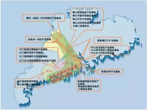 织申报珠江西岸先进装备制造业专项资金项目的