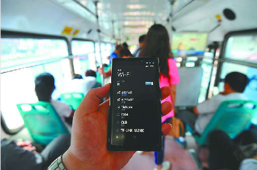 济南4000辆公交将安免费WiFi 设备已安装完毕