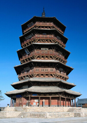 应县木塔、净土寺入选中国传统建筑文化旅游地