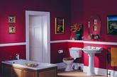 浴室的装修，是业主品味的体现。典型的古典欧式风格，喜欢以华丽的装饰、浓烈的家具色彩、以及精美的造型，将室内升华到雍容华贵的装饰效果。而对于卫浴间来说，关键的复古风格，仍然在浴室家具的风格设计上，能给人以良好的复古品味的展现。（实习编辑：容少晖）