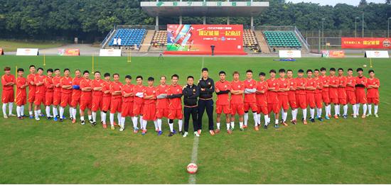 红牛能量FC邀请赛三水站对战广州富力U18