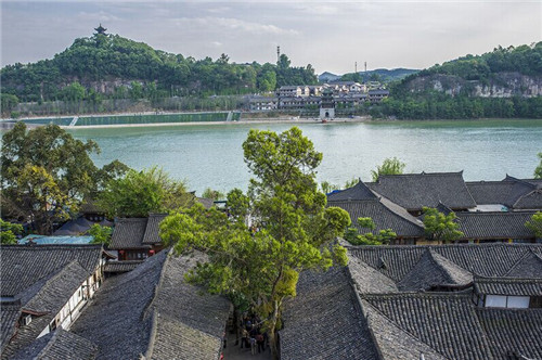 阆中古城 中国城市风水的经典案例