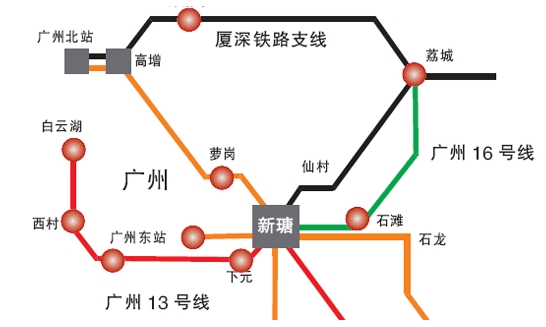 十三号线工程设计启动 凤凰城新货实惠发售